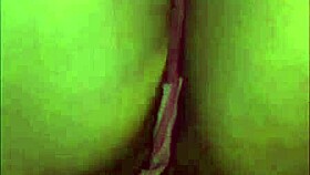 rica masturbates with dildo in her little room