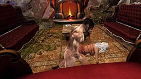 Hey, just a heads up, this Turk master is dominating a Greek girl in intense action.