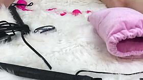 I Gave Her Amazing Body Oil Massage Then I Fucked Her Pussy And Asshole With Glass Dildo So Hard And She Loved It Sent Her Home To Husband Used Up And Swollen