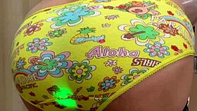 tennis club teen 18+ in uniform plays with huge buttplug under shorts