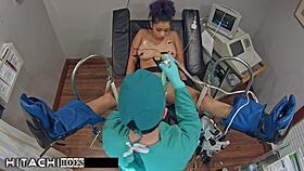 Human Guinea Pig Endures Mandatory Hitachi Orgasms From Doctor In Tampa With Phoenix Rose