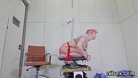 Sexy cutie taken in anal asylum for harsh therapy