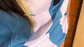 Vecinita Follada Apasionada Engaña A Su Marido En La Terraza De Su Casa Video Casero Infiel Llenada De Leche Primera Parte!