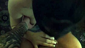 Blindfolded Neighbor's Anal Sex with Bondage and Condom