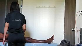 Happy Ending Massage Caught With Cock