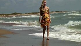 Hey, have you seen gorgeous teen 18+ Agnes bathing naked in the ocean?