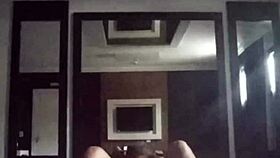 i recorded a video call with my cuckold while fucking the bull in the motel