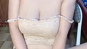 Glassed Vietnamese Girl Teases with Solo Play—What’s She Hiding?