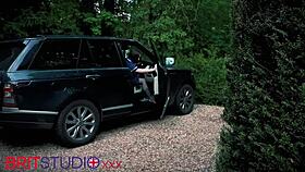 hey, wanna learn from this british nurse how to slap on a condom and stroke that cock?