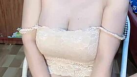 Glassed Vietnamese Girl Teases with Solo Play—What’s She Hiding?