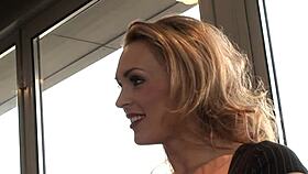 Blonde milf Tanya Tate in lingerie