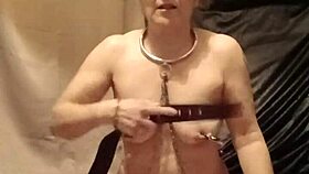 Natural Tits European Exhibitionists In Bdsm Humiliation And Bent Over Flashing