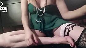 Blonde Milf Fucks Pussy With Dildo!