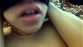 Blindfolded Neighbor's Anal Sex with Bondage and Condom