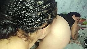 Hey, tattooed hermanastra, wanna suck and swallow while banged doggy style?