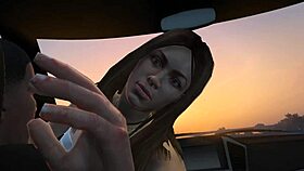 gta 5 franklin gets a hooker service