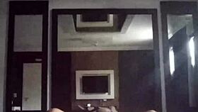 i recorded a video call with my cuckold while fucking the bull in the motel