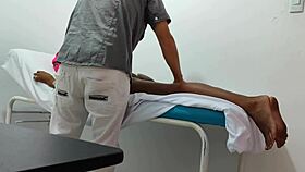 The Doctor Gives Special Attention And Sensual Massage To His Female Patient!