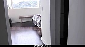 round ass stepsis marissa mae rides hung tony's monster cock.