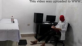 Perverted Doctor Masturbates After Treating Cute Patient
