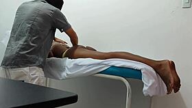 The Doctor Gives Special Attention And Sensual Massage To His Female Patient!