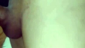 My well-hung friend fucked my aunt bareback and filled her up