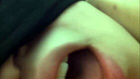 Blindfolded Neighbor's Anal Sex with Bondage and Condom