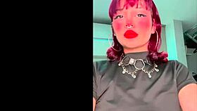 emily sinner - big ass emo goth latina teen stretched hard