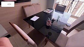 Showing my new apartment and inaugurating with homemade fuck ft Amberzinha 😍