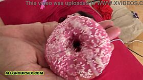 fat ass and huge natural tits, ayda swinger gets tag teamed hard