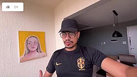 Showing my new apartment and inaugurating with homemade fuck ft Amberzinha 😍