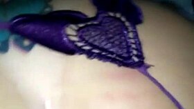 my ex came to drop off our daughter and i gave him my ass