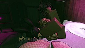 He Had Us Both Dress Up to Get Used by Blacked Roblox