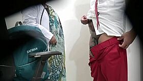 lady doctor checks schoolboy dick in hospital