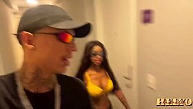 Wow, Brazilian Teen Came to Collect and Got Paid with Raw Action!