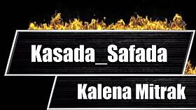 kalena mitrak giving a blowjob to her husband