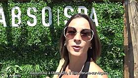 So, we're diving into Abso Spa, a French swinger club, with Kyara Nyx showing off wild anal play!