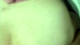 Staying at Doña Mary's house turns wild. I bend her over at night for steamy doggystyle action in her big Mexican ass!