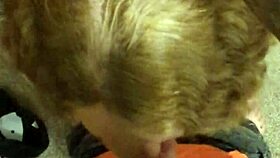 cheating wife bent over and roughly fucked by nerd