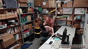 dude, this policeman totally nails a suspect caught near the store, wild stuff! 😲