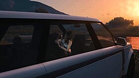 gta 5 franklin gets a hooker service