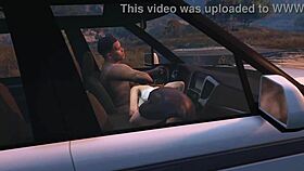gta 5 franklin gets a hooker service