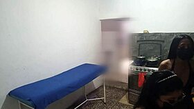 Best Friend Seduced by Neighbor Milf While I Cook Dinner!