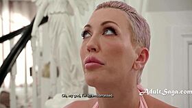 Boss’s wife lured by my wife into double penetration play