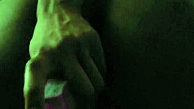 I'm fucking my friend as she rides her dildo hard