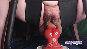 Misty's Big Curves Take on a Massive Cock