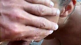 Risky beach blowjob by sloppy teen 18+ model in POV! Damn!