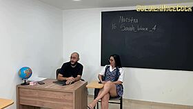 i’m pounding substitute teacher sarah black with soldierhugecock