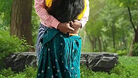 bhabhi gets wild fucking hard in the forest with lover