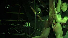 the teeny girl gets tied up on the bed and fucked hard